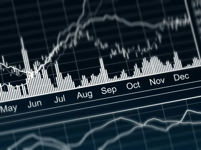 graph with months